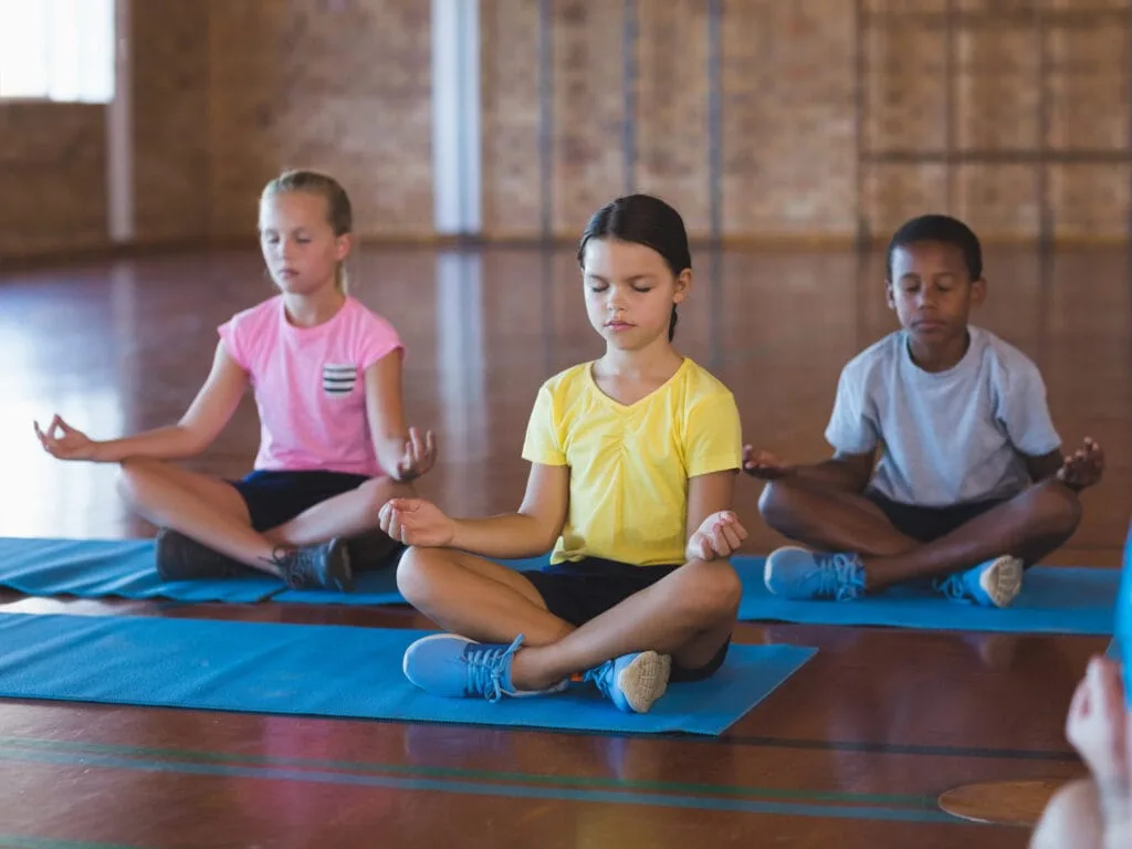 Yoga Poses Students reduce Exam Stress